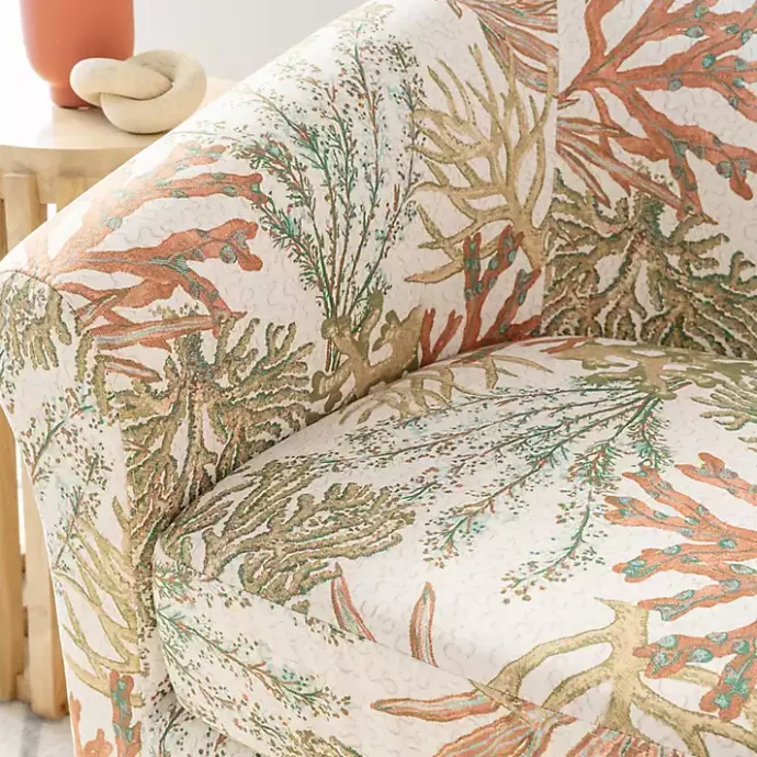 Best Kirklands Home Colorful Ocean Bonnie Swivel Accent Chair Green