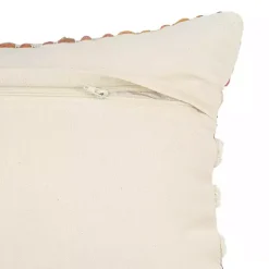 Clearance Kirklands Home Colorful Stripes Textured Handwoven Lumbar Pillow Multi