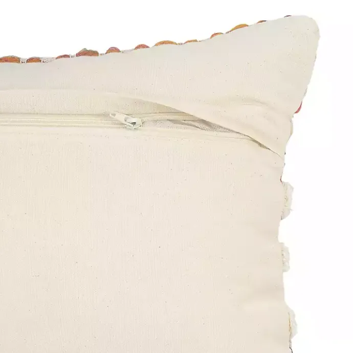 Clearance Kirklands Home Colorful Stripes Textured Handwoven Lumbar Pillow Multi