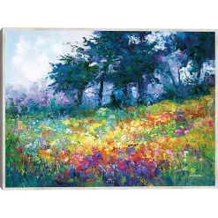 Outlet Kirklands Home Colorful Wildflowers in Bloom Canvas Art Print