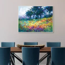 Outlet Kirklands Home Colorful Wildflowers in Bloom Canvas Art Print