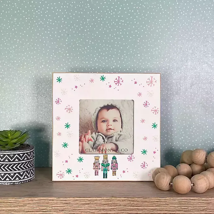 Kirklands Home Confetti Nutcracker Trio Picture Frame, 4x4