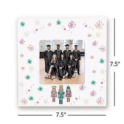 Kirklands Home Confetti Nutcracker Trio Picture Frame, 4x4
