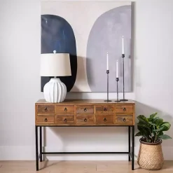 Best Kirklands Home Console Table with Keeping Drawers Brown