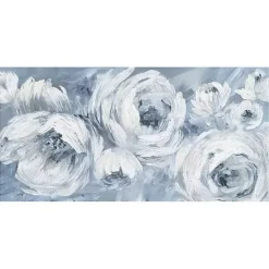 New Kirklands Home Contemporary Blues Canvas Art Print