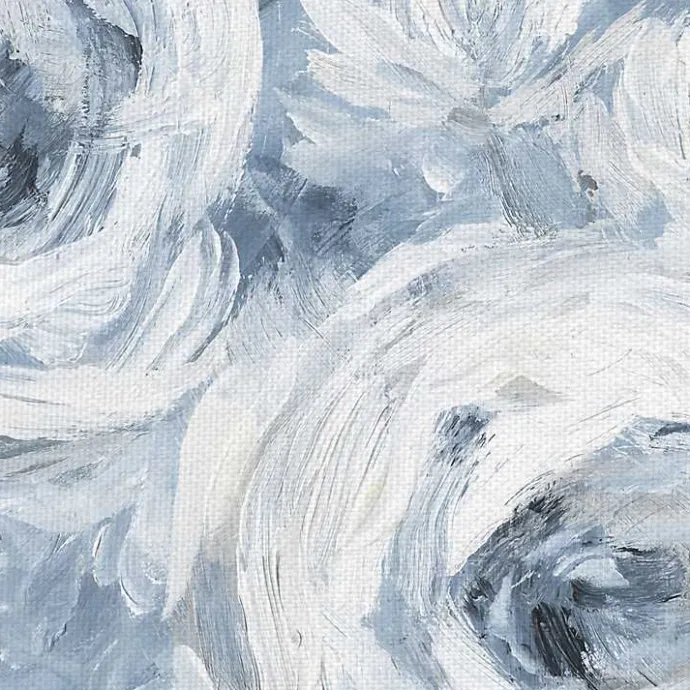 New Kirklands Home Contemporary Blues Canvas Art Print