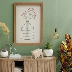 Best Kirklands Home Contemporary Floral I Framed Art Print