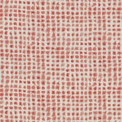 Clearance Kirklands Home Coral Checkered Outdoor Bench Cushion