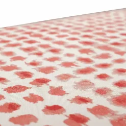 New Kirklands Home Coral Checkered Outdoor Settee Cushion