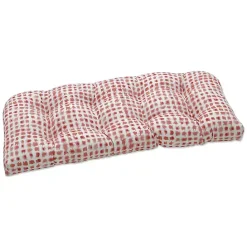 Sale Kirklands Home Coral Dotted Settee Cushion