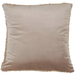 New Kirklands Home Coral Sherpa Pillow Pink