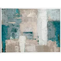 Hot Kirklands Home Cosmopolitan Blue Framed Canvas Art Print Multi