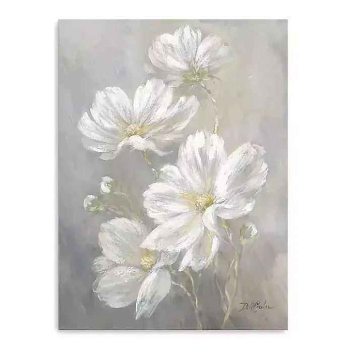 Sale Kirklands Home Cosmos Flowers Canvas Art Print