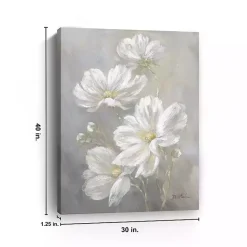 Sale Kirklands Home Cosmos Flowers Canvas Art Print