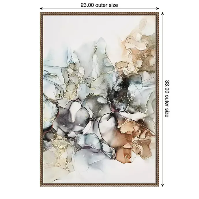 Best Kirklands Home Cosmos Framed Canvas Art Print Multi