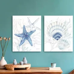 Best Kirklands Home Cottage at the Cape Canvas Art Prints, Set of 2