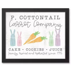 Discount Kirklands Home Cottontail Carrot Co. Framed Canvas Art Print