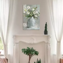 Sale Kirklands Home Country Bouquet I Canvas Art Print Gray