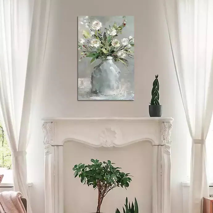 Sale Kirklands Home Country Bouquet I Canvas Art Print Gray