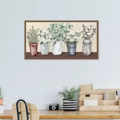 Outlet Kirklands Home Country Cuttings Framed Canvas Art Print