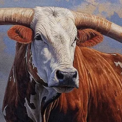 Kirklands Home Country Hill Monarch Framed Canvas Art Print