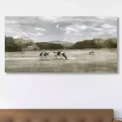 Clearance Kirklands Home Country Satisfaction Giclee Canvas Art Print Green