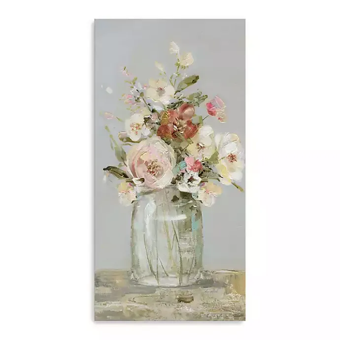 Outlet Kirklands Home Country Time Arrangement Canvas Art Print Gray