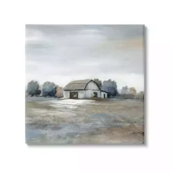 Clearance Kirklands Home Countryside Barn Canvas Art Print, 36x36 in. Gray