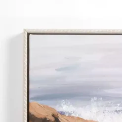 Clearance Kirklands Home Crashing Waves Framed Canvas Art Print