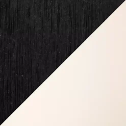 Hot Kirklands Home Cream & Black Faux Leather Dining Chairs, Set of 2 Ivory