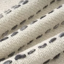 Outlet Kirklands Home Cream & Navy Ombre Dash Throw Pillow Blue