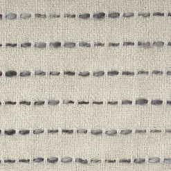 Outlet Kirklands Home Cream & Navy Ombre Dash Throw Pillow Blue