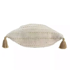 Hot Kirklands Home Cream & Neutral Ombre Dash Throw Pillow Tan