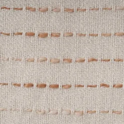 Sale Kirklands Home Cream & Terracotta Ombre Dash Throw Pillow Orange