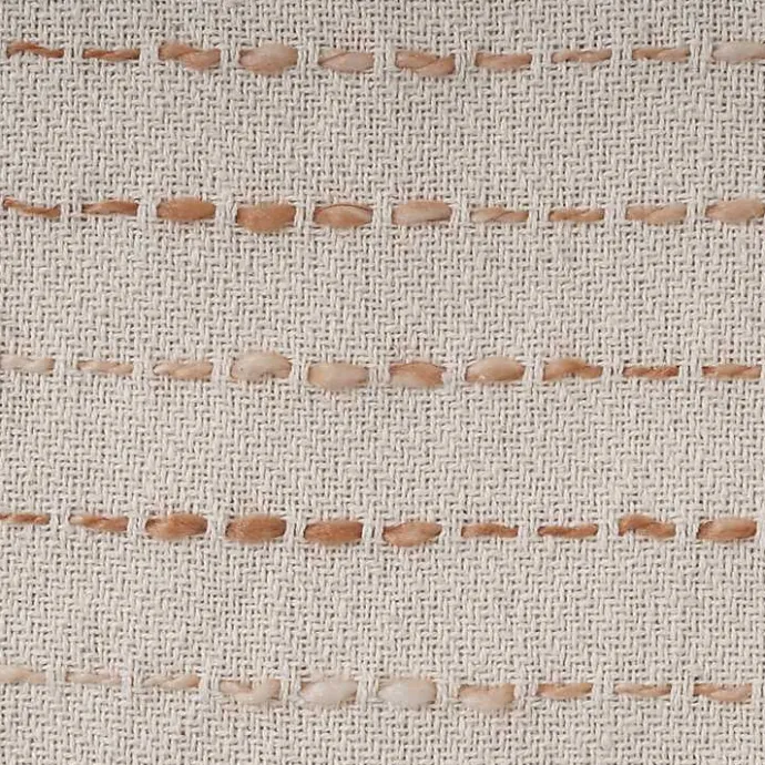 Sale Kirklands Home Cream & Terracotta Ombre Dash Throw Pillow Orange