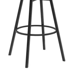 Hot Kirklands Home Cream Athena Swivel Bar Stool Ivory