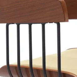 Hot Kirklands Home Cream Athena Swivel Bar Stool Ivory