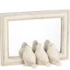 Best Kirklands Home Cream Bird Trio Wall Mirror