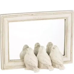 Best Kirklands Home Cream Bird Trio Wall Mirror