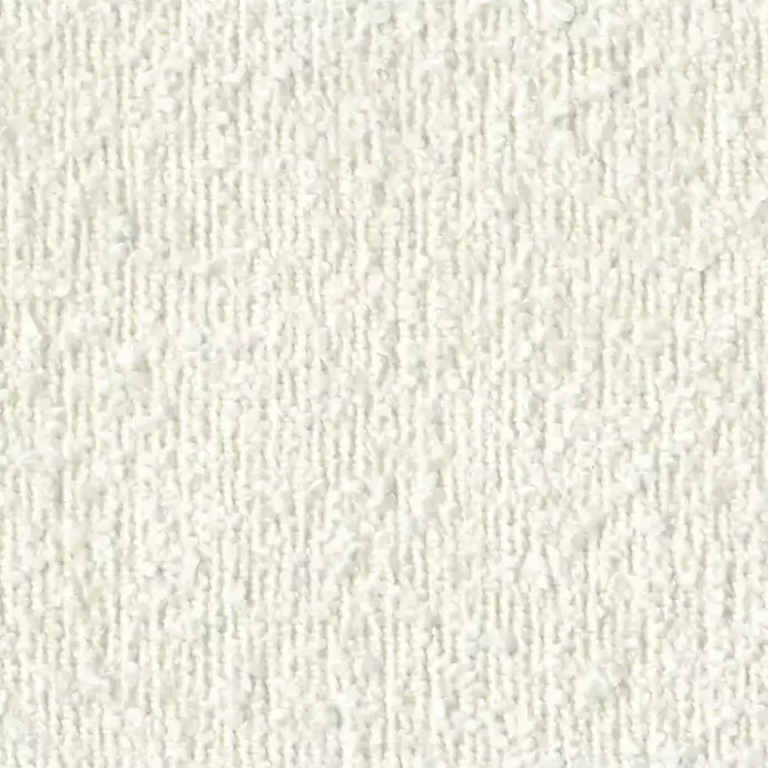 Outlet Kirklands Home Cream Boucle Arch Ottoman White