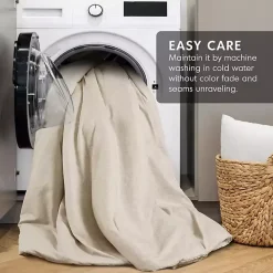 Discount Kirklands Home Cream Chambray 3-pc. King Comforter Set Ivory