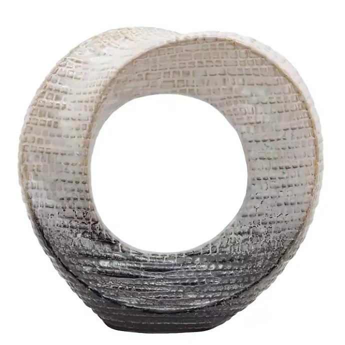 Best Kirklands Home Cream Circle Sculpture