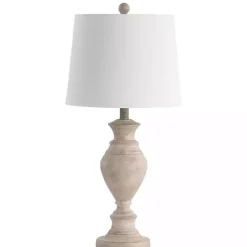 Best Kirklands Home Cream Classic Curve Table Lamp White