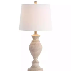 Best Kirklands Home Cream Classic Curve Table Lamp White