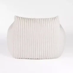 New Kirklands Home Cream Comfy Foam Lounge Chair White