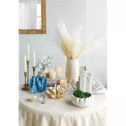 Best Kirklands Home Cream Coral Resin Statue Ivory