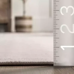 Sale Kirklands Home Cream Geometric Shapes Washable Area Rug, 8x10