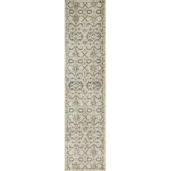 Sale Kirklands Home Cream Granary Floral Runner, 2x10 Ivory