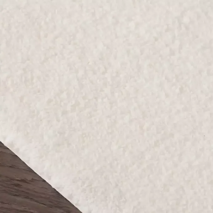 Online Kirklands Home Cream High Pile Marshmallow Bath Mat, 40 in. Ivory