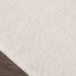 Kirklands Home Cream High Pile Marshmallow Bath Mat, 72 in. Ivory